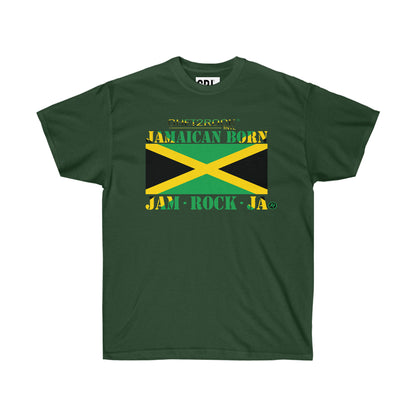 Jam Rock Jamaica Born V1 Unisex Ultra Cotton Tee