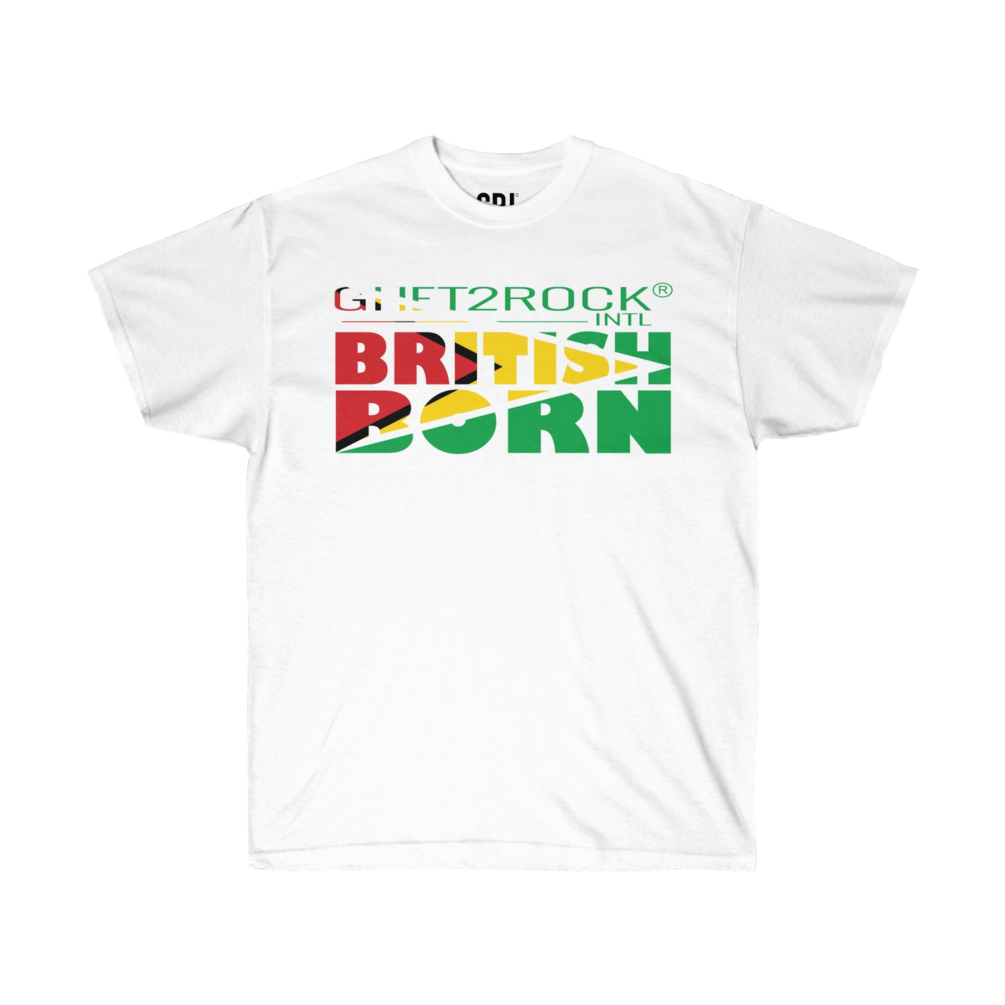 Guyana British Born Unisex Ultra Cotton Tee