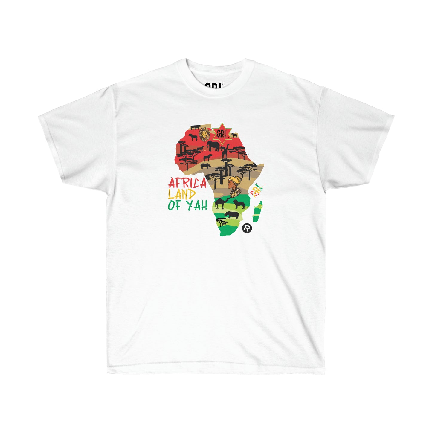 Africa Land of Yah T-Shirt V2 Unisex Ultra Cotton Tee