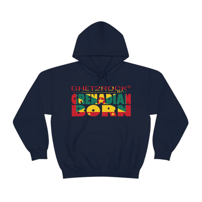 Grenadian Born Unisex Heavy Blend™ Hooded Sweatshirt