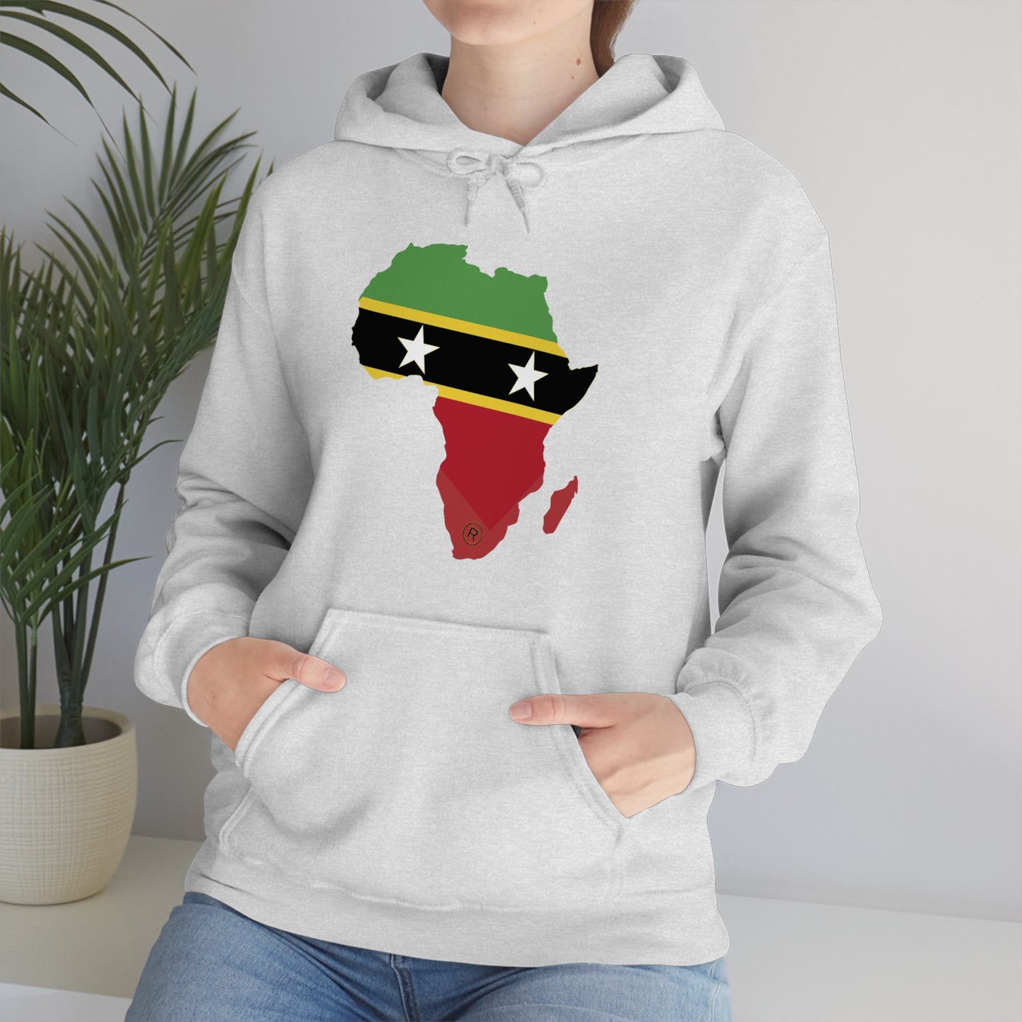 SKN Africa Land V1 Unisex Heavy Blend™ Hooded Sweatshirt